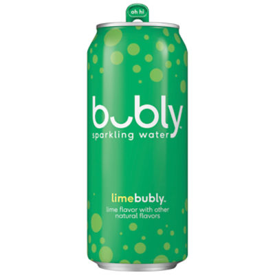 bubly Sparkling Water, Lime Flavor, 16 Fl Oz