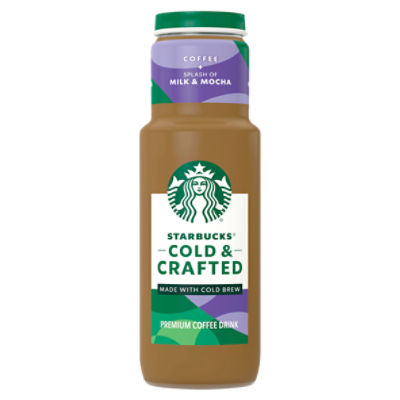 Starbucks Cold & Crafted Coffee + Splash of Milk & Mocha Premium Coffee