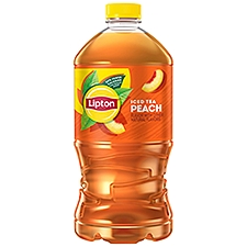 Lipton Peach Flavor, Iced Tea, 64 Fluid ounce