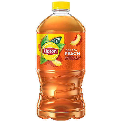 Lipton Iced Tea Peach Flavor 64 Fl Oz Bottle
Lipton iced tea is made from the finest tea leaves in the world. It features a clean, pure taste that includes tea flavonoids and hints of fruit. 100% natural, with a clean, pure taste, Lipton iced tea pairs brilliantly with meals, parties, or breaktime, at home or on the go.