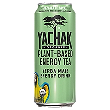 Yachak Organic Ultimate Mint Plant-Based Tea Yerba Mate, Energy Drink, 16 Fluid ounce