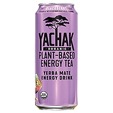 Yachak Organic Plant-Based Energy Tea Blackberry Yerba Mate, Energy Drink, 16 Fluid ounce