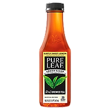 Pure Leaf Real Brewed Tea Subtly Sweet Lemon 18.5 Fl Oz Bottle