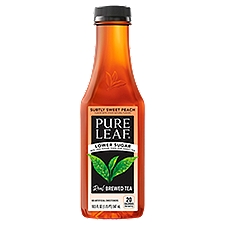 Pure Leaf Subtly Sweet Peach, Iced Tea, 18.5 Fluid ounce