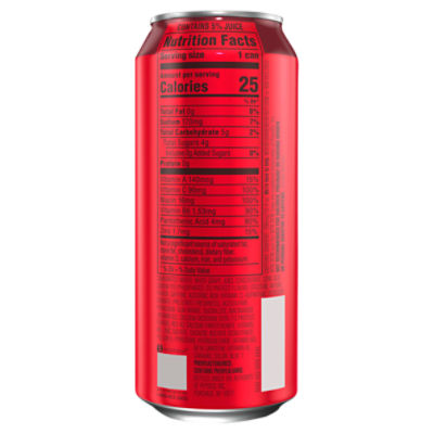 Mtn Dew Code Red Cherry Flavor Energy Drink