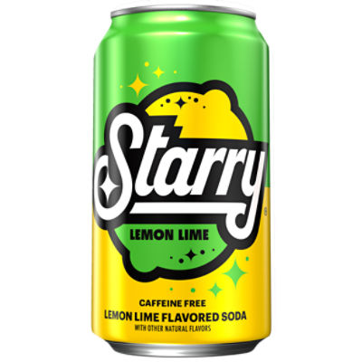 Starry Soda Lemon Lime 7.5 Fl Oz - Price Rite