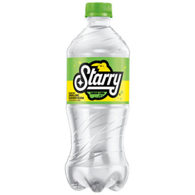 Starry Soda, Lemon Lime, 20 Fl Oz