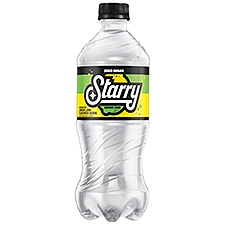 Starry Zero Sugar Lemon Lime Flavored Soda, 20 fl oz