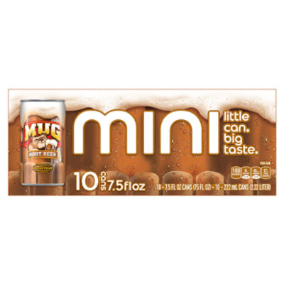 Mug Root Beer Soda, Fridge Pack Bundle, 12 fl oz, 36 Cans