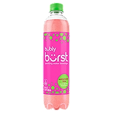 Bubly Burst Watermelon Lime Sparkling Water Beverage, 16.9 fl oz, 16.9 Fluid ounce