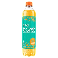 Bubly Burst Tropical Punch Sparkling Water Beverage, 16.9 fl oz, 16.9 Fluid ounce