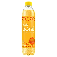 Bubly Burst Pineapple Tangerine Sparkling Water Beverage, 16.9 fl oz, 16.9 Fluid ounce