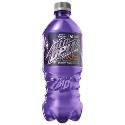Mtn Dew Game Fuel Soda Citrus Blackberry 20 Fl Oz - Price Rite