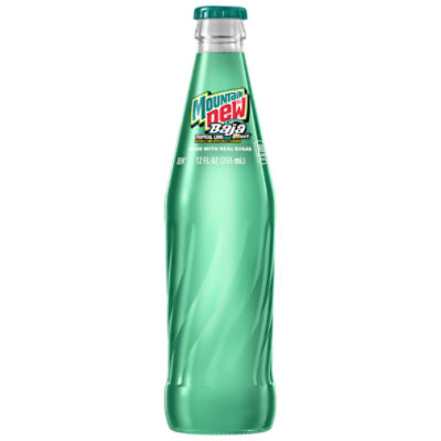 Mountain Dew Baja Blast Soda Tropical Lime 12 Fl Oz