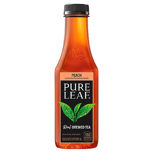 Pure Leaf Peach Real Brewed Tea, 18.5 fl oz