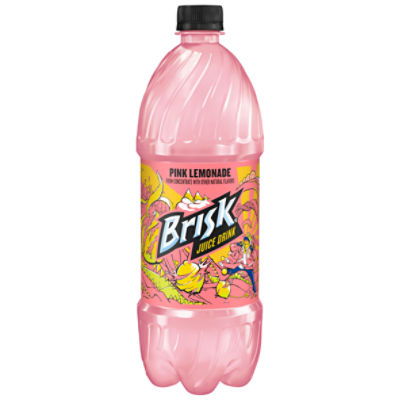 Brisk Pink Lemonade Juice Drink, 1.05 qt
