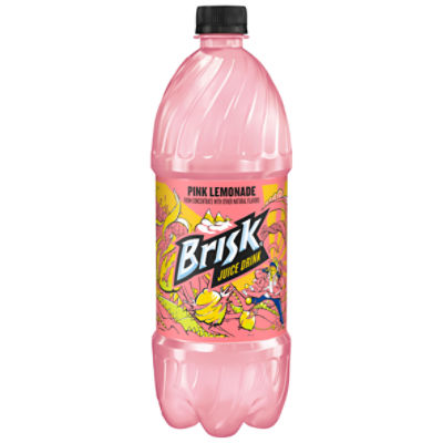 Brisk Pink Lemonade Juice Drink, 1 L