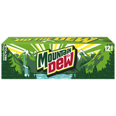 Mtn Dew Soda Citrus 12 Fl Oz, 12 Ct