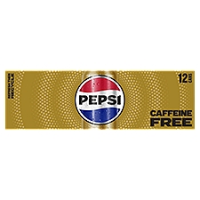 Pepsi Caffeine Free Soda, 12 fl oz, 12 count