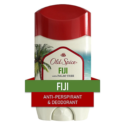 Old Spice Fiji with Palm Tree Anti-Perspirant & Deodorant, 2.6 oz