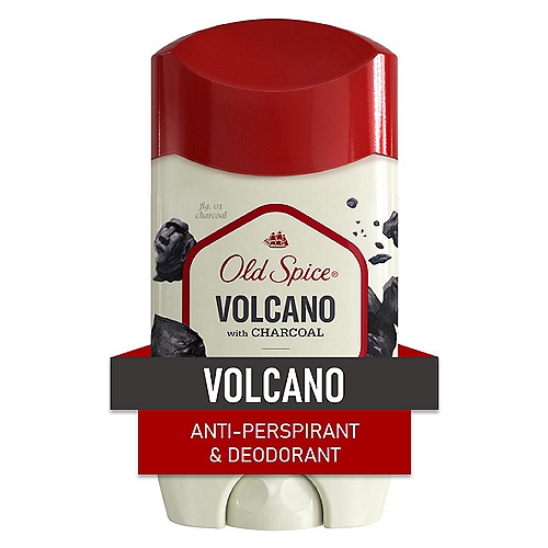 Old Spice Volcano with Charcoal Anti-Perspirant & Deodorant, 2.6 oz