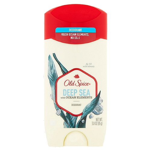 Old Spice Deep Sea with Ocean Elements Deodorant, 3.0 oz