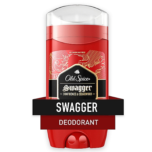 Old Spice Red Collection Swagger Scent Deodorant for Men, 3.0 oz