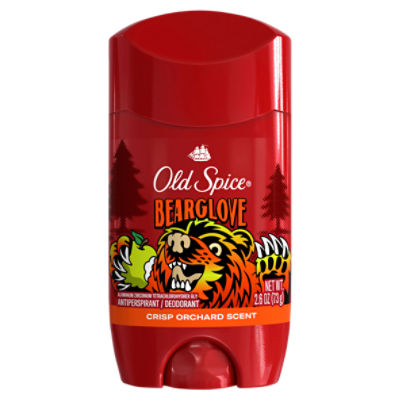 Old Spice Bearglove Anti-Perspirant & Deodorant, 2.6 oz, 2.6 Ounce