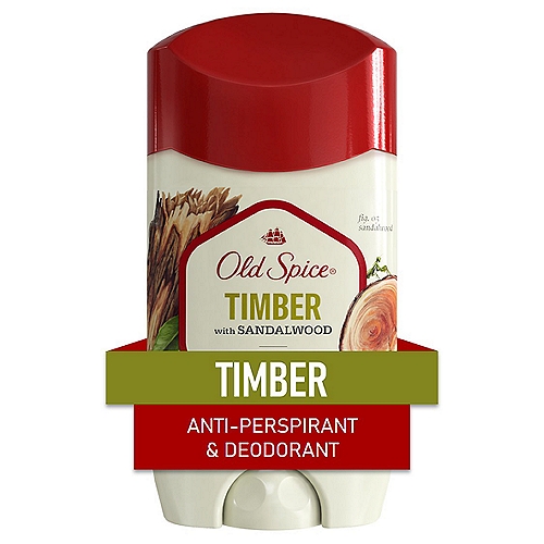 Old Spice Timber with Sandalwood Anti-Perspirant & Deodorant, 2.6 oz