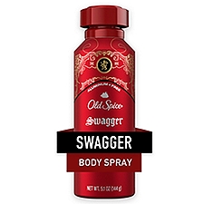 Old Spice Aluminum Free Body Spray for Men, Swagger, 5.1 Oz