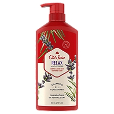 Old Spice Relax 2in1 Shampoo and Conditioner for Men, 22 fl oz