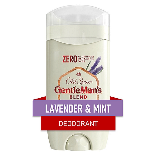 Old Spice Men's Deodorant Aluminum Free Lavender & Mint, 3.0oz