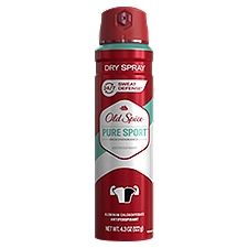 Old Spice High Endurance Pure Sport Antiperspirant Dry Spray, Size XL,  4.3 oz