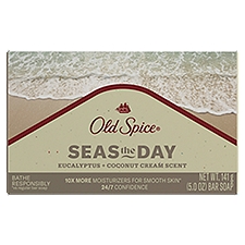 Old Spice Eucalyptus + Coconut Cream Scent Bar Soap, 5.0 oz