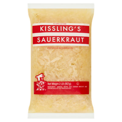 Kissling's Sauerkraut, 2 lb, 2 Pound
