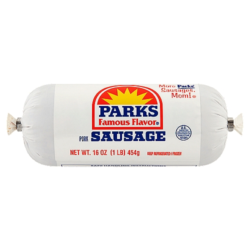 Parks Famous Flavor Pork Sausage, 16 oz
More Parks' Sausages, Mom!®