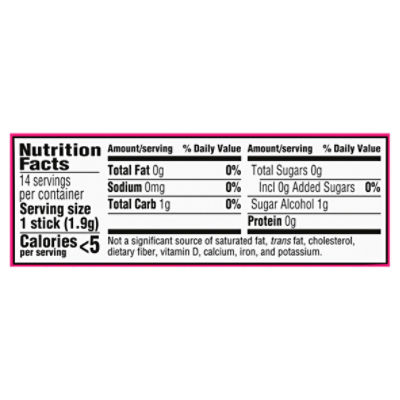 Trident Sugar Free Bubblegum with Xylitol, 14 count