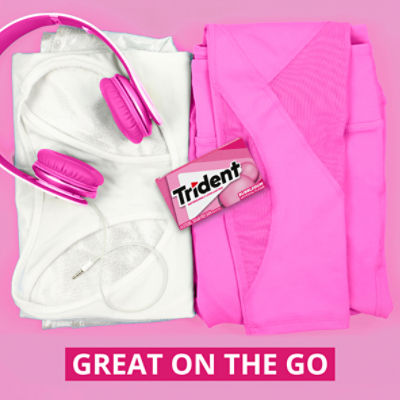 Buy Trident Sugar Free Chewing Gum, Bubblegum, 18 pcs Online at Best Prices