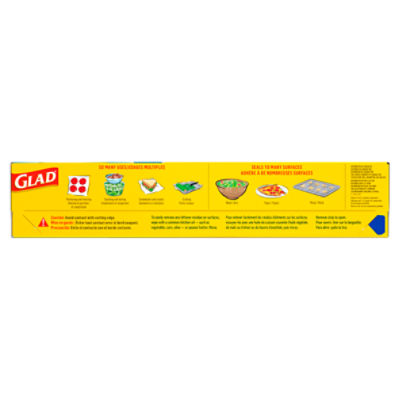  Glad Press'n Seal Plastic Food Wrap - 70 Square Foot Roll :  Health & Household