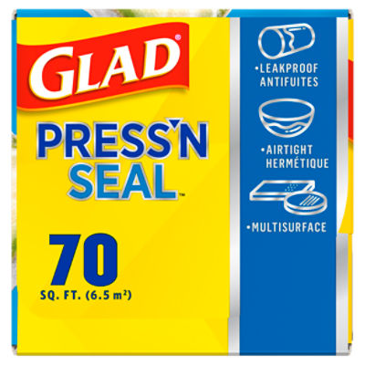 Glad Sealing Wrap, Multipurpose, 3-in-1, 70 Square Feet