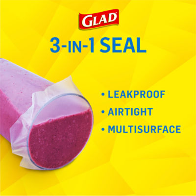 Glad Press N' Seal Holiday Food Wrap 70 sq ft