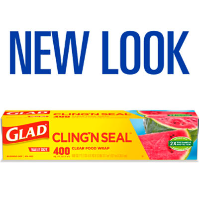 Save on Glad Cling'n Seal Clear Food Wrap Order Online Delivery