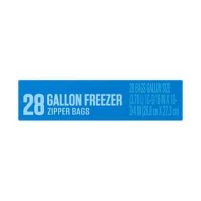 Glad FLEXN SEAL Gallon Freezer Storage Plastic Bags, 28 ct - Mariano's