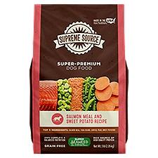 Supreme Source Super-Premium Salmon Meal and Sweet Potato Recipe Dog Food, 5 lb