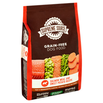 Supreme Source Grain Free Salmon Meal and Sweet Potato Recipe Dog