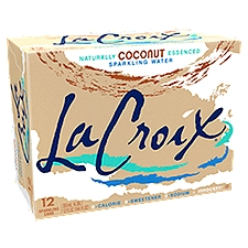 LaCroix Coconut Sparkling Water, 12 fl oz, 12 count, 144 Fluid ounce