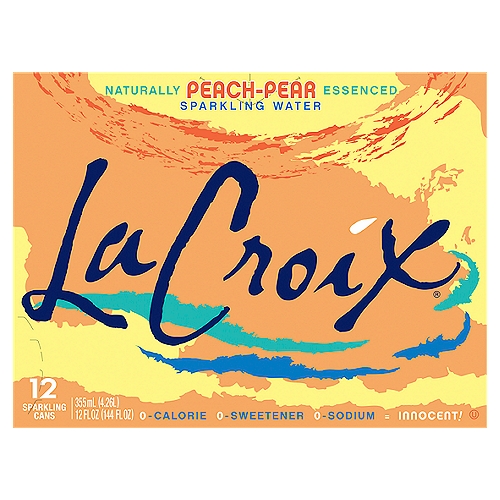 LaCroix Peach-Pear Sparkling Water 12 pk/12 fl oz