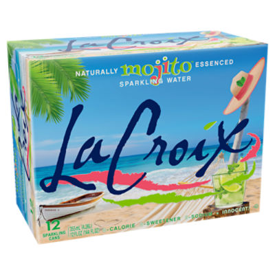 LaCroix Mojito Sparkling Water, 12 fl oz, 12 count Gourmet