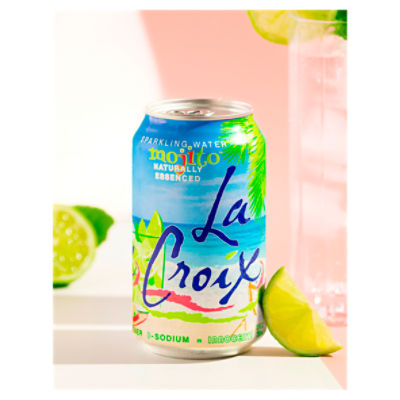 LaCroix Mojito Sparkling Water, 12 fl oz, 12 count - The Fresh Grocer