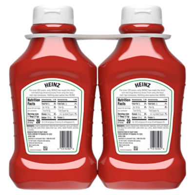 Heinz Tomato Ketchup, 50.5 oz, 2 count